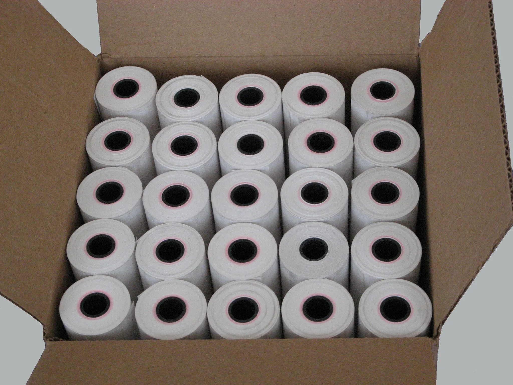 2 1/4in by 60ft Premium Thermal Rolls, 100 rolls per case