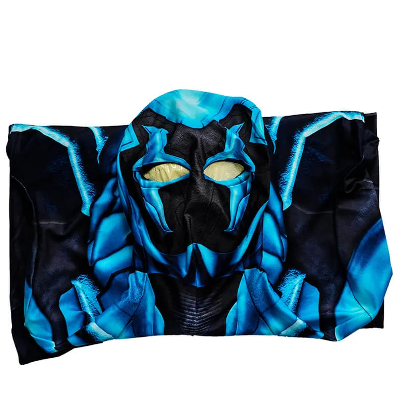 2023 Blue Beetle Costume First Look Cosplay Bodysuit For Men Halloween Outfits