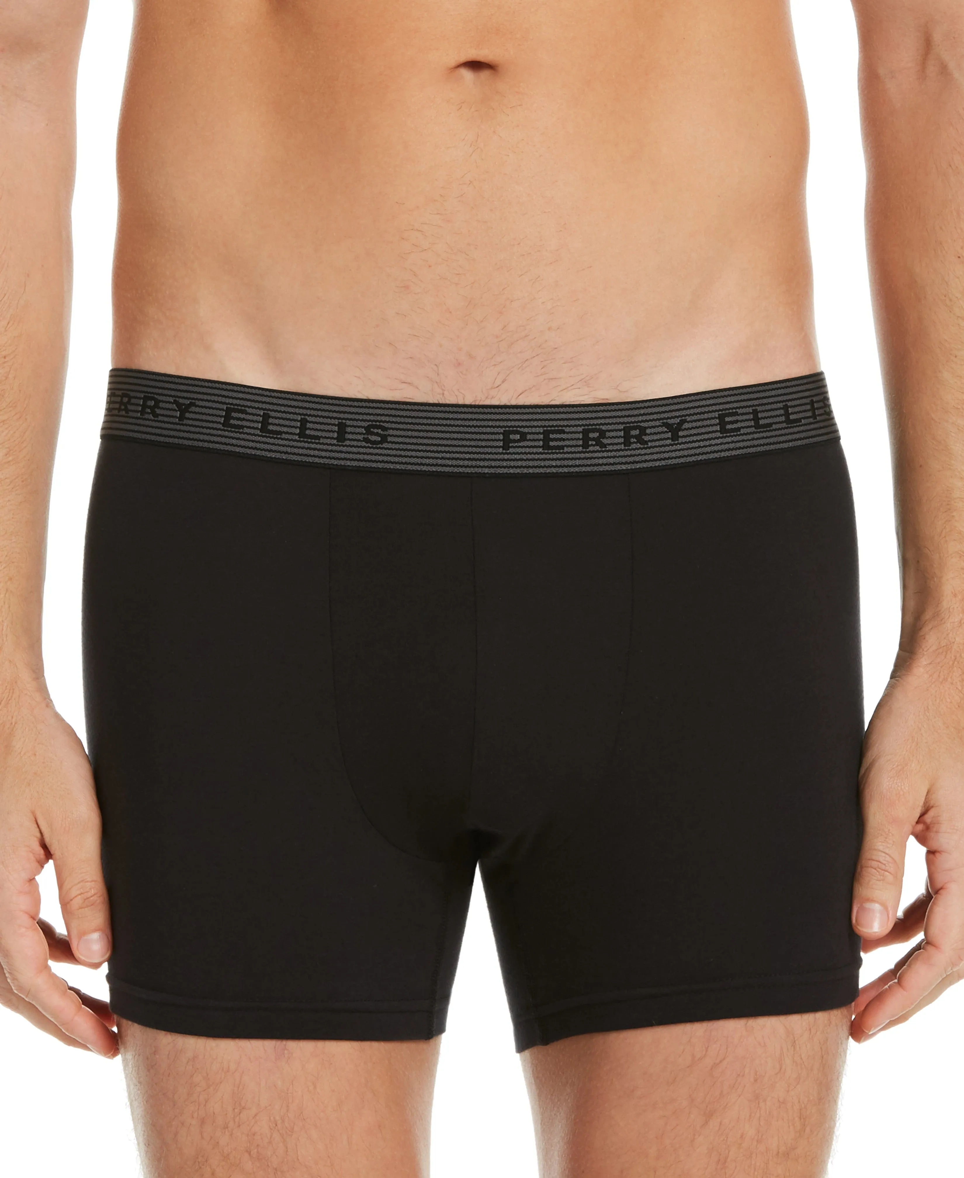 4 Pack Stripe Boxer Brief Set
