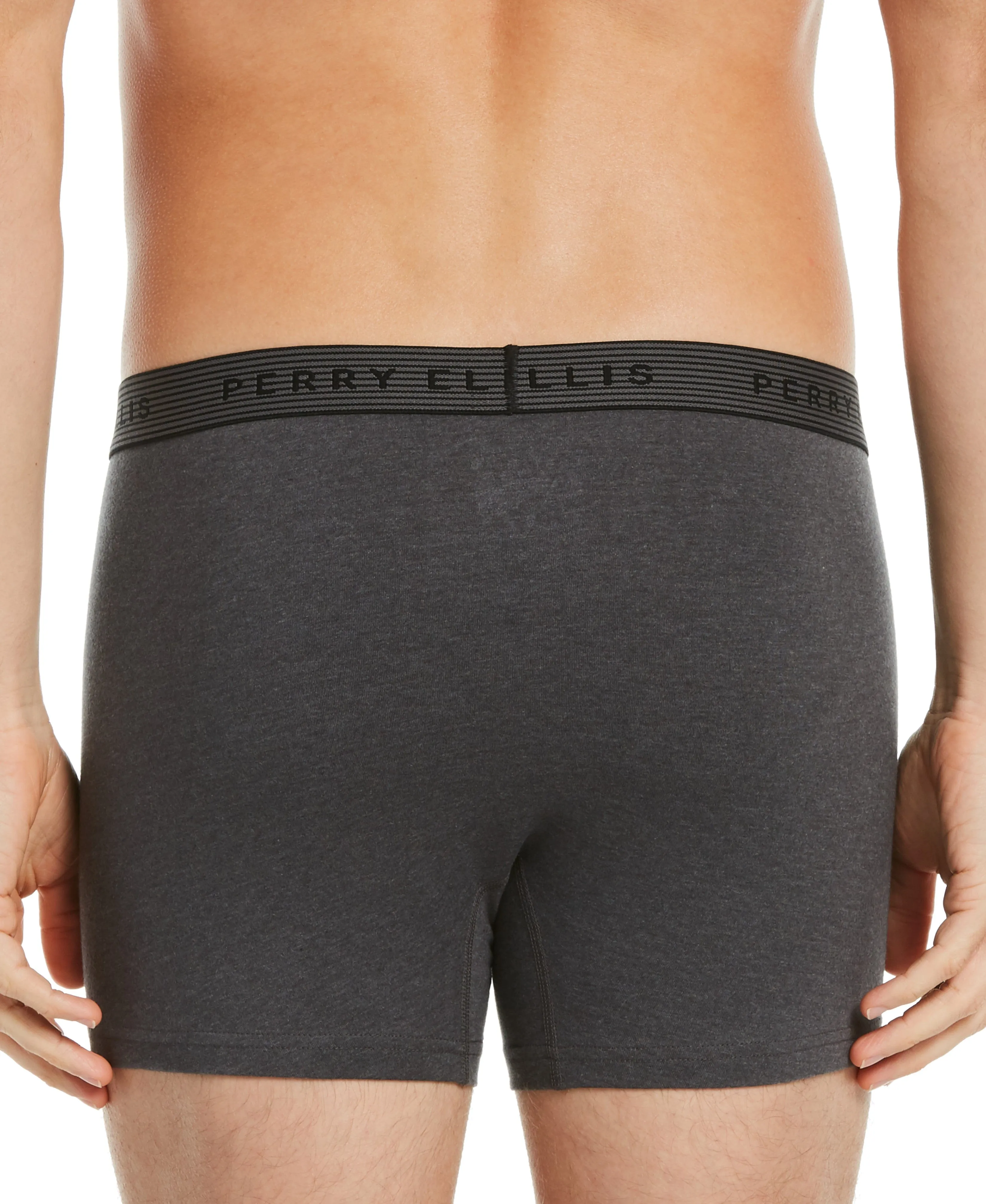4 Pack Stripe Boxer Brief Set