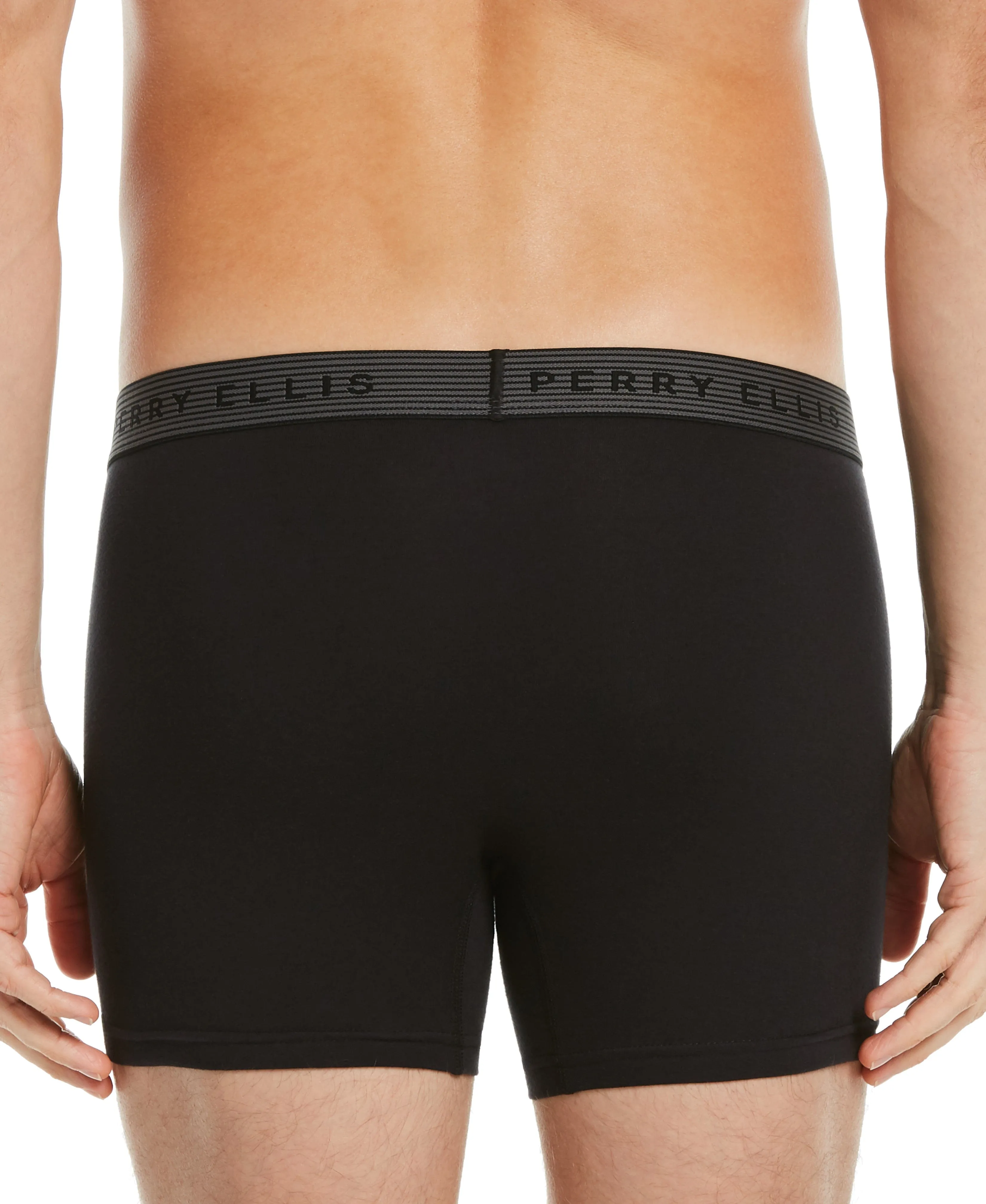 4 Pack Stripe Boxer Brief Set