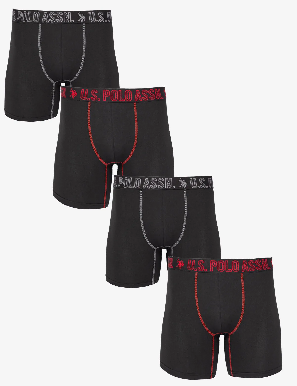 4 PACK ULTRA SOFT JERSEY BOXER BRIEFS