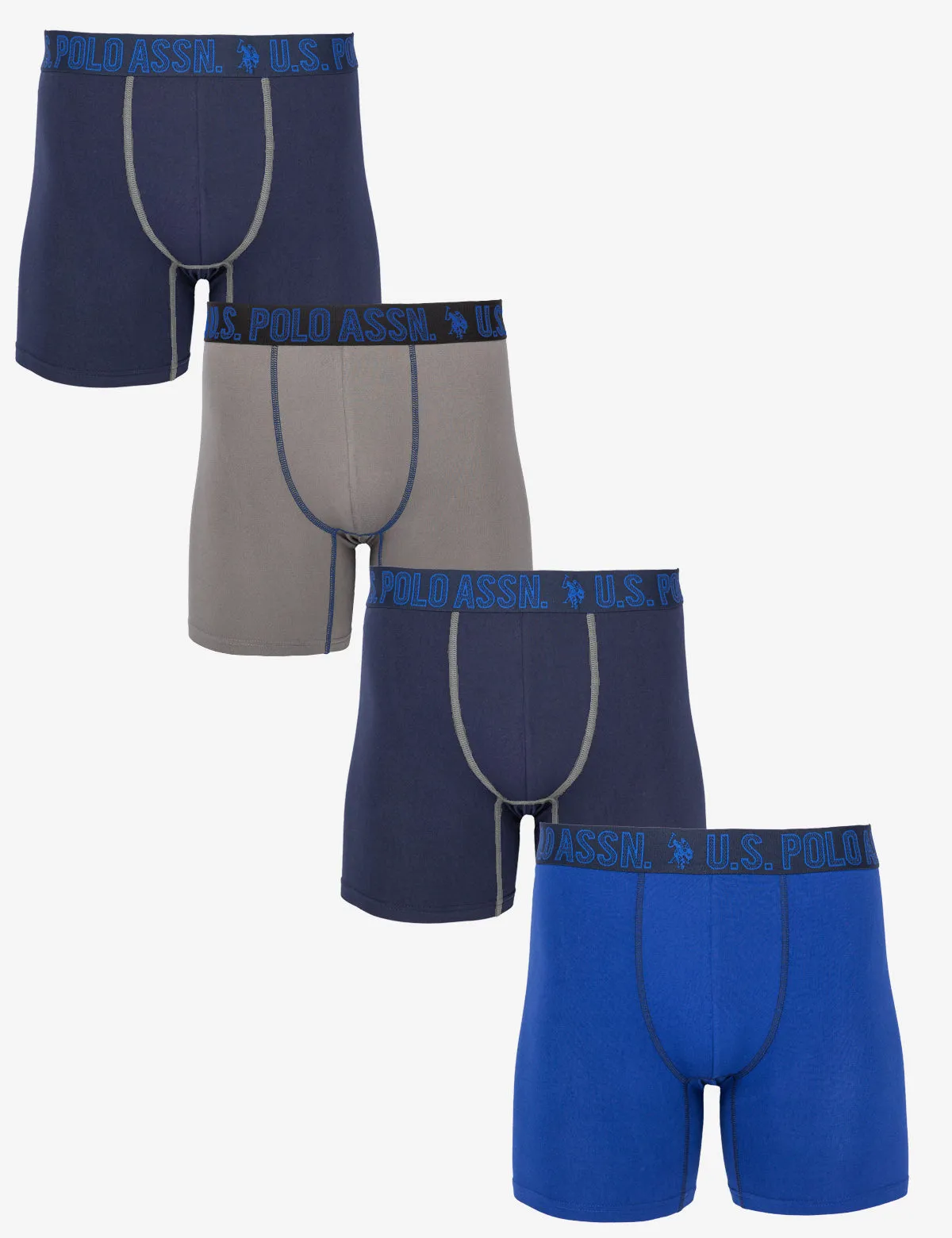 4 PACK ULTRA SOFT JERSEY BOXER BRIEFS