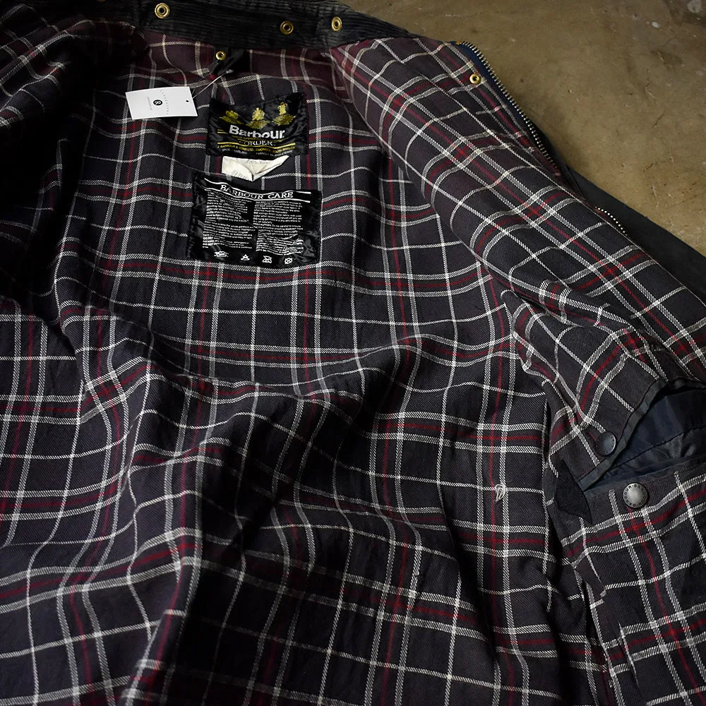 90's Barbour “BORDER” オイルドジャケット 旧3ワラント イングランド製 231124H