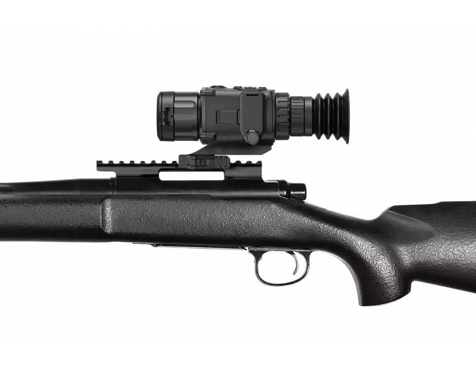 AGM Global Vision  Rattler TS19-256 Thermal Hand Held/Mountable Scope Black 2.5-20x 19mm Multi Reticle 256x192 Resolution Zoom Digital 1x/2x/4x/8x/PIP