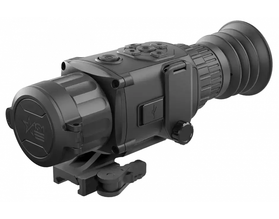 AGM Global Vision  Rattler TS19-256 Thermal Hand Held/Mountable Scope Black 2.5-20x 19mm Multi Reticle 256x192 Resolution Zoom Digital 1x/2x/4x/8x/PIP