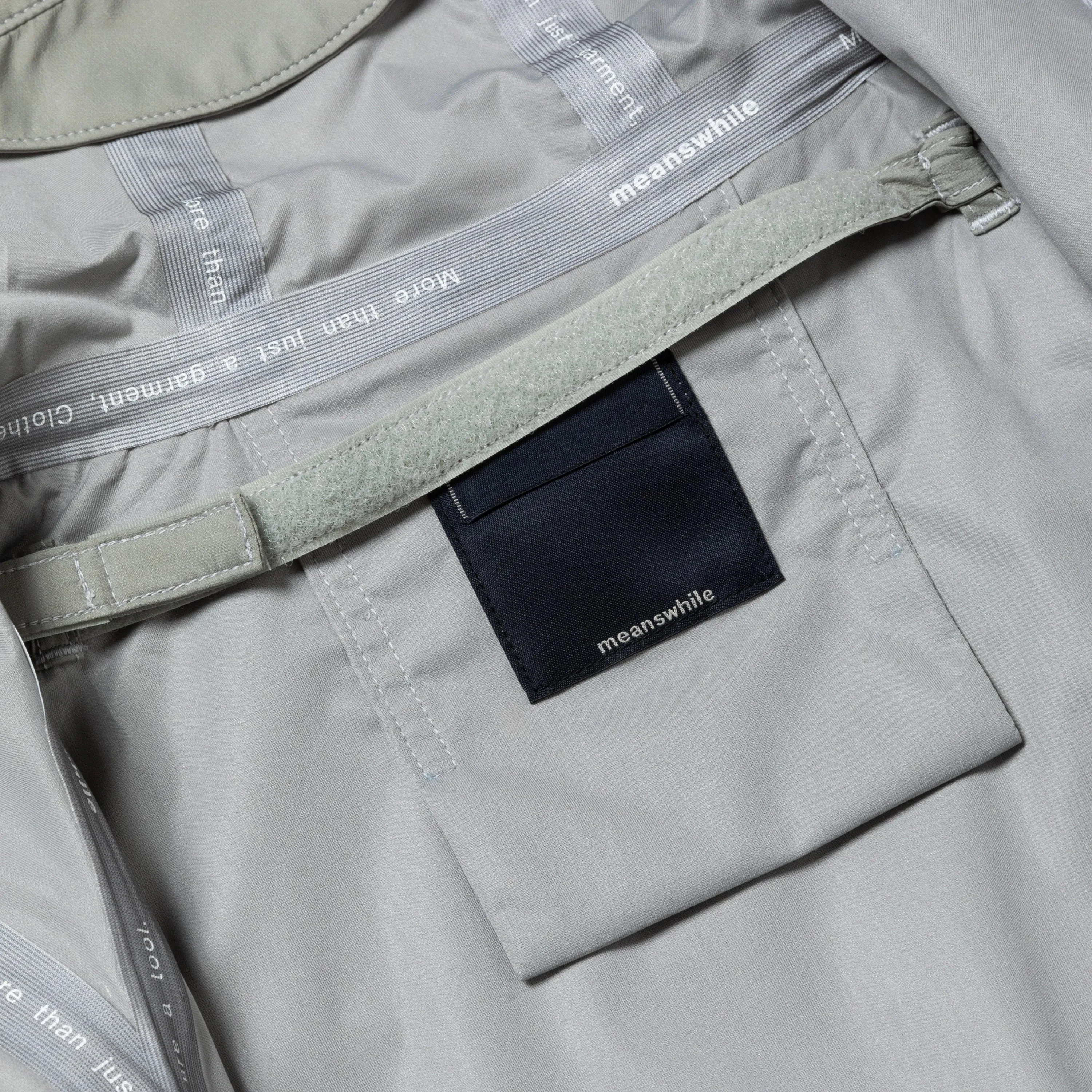 Air Circulation System Rain Jacket(Moon)/MW-JKT25102