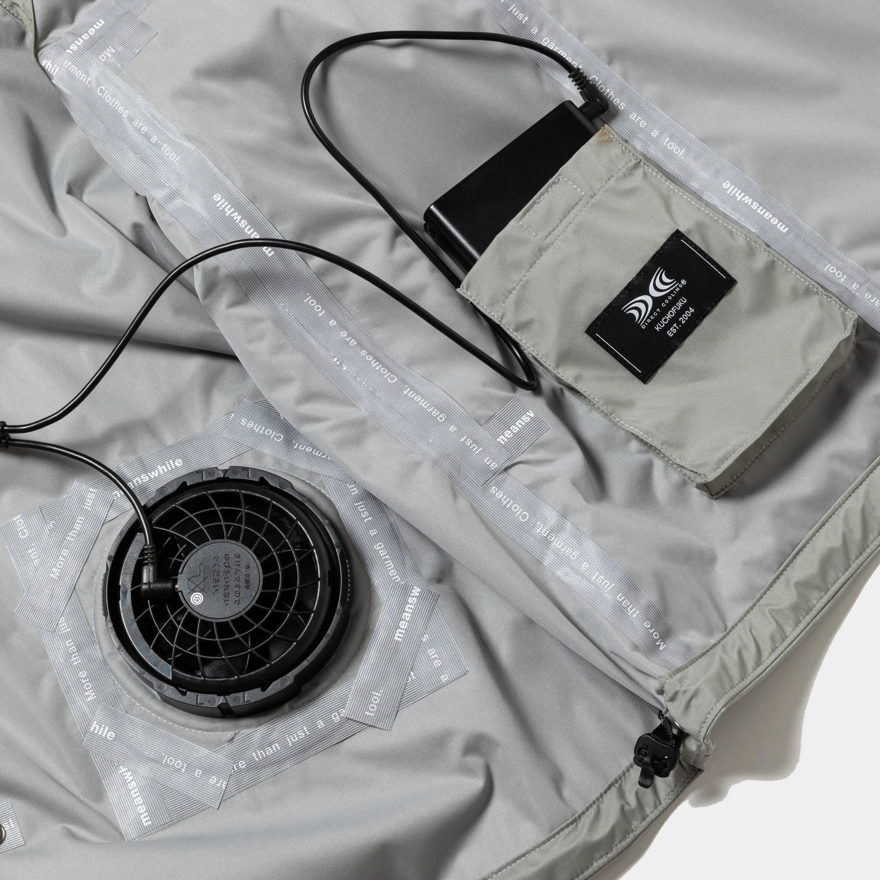 Air Circulation System Rain Jacket(Moon)/MW-JKT25102