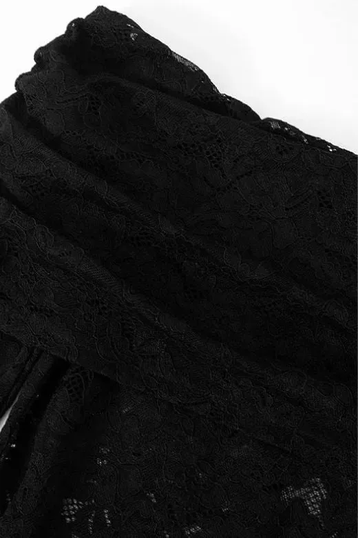 Andie Long Sleeve Wrap Jumpsuit - Classic Black