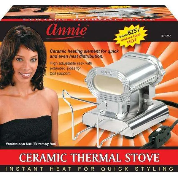 Annie Ceramic Thermal Stove - Small, Silver