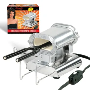 Annie Ceramic Thermal Stove - Small, Silver