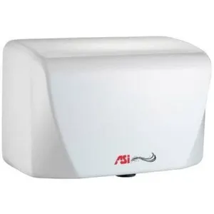 ASI 0198-2 Automatic Hand Dryer, 220-240 Volt, Surface-Mounted, Stainless Steel