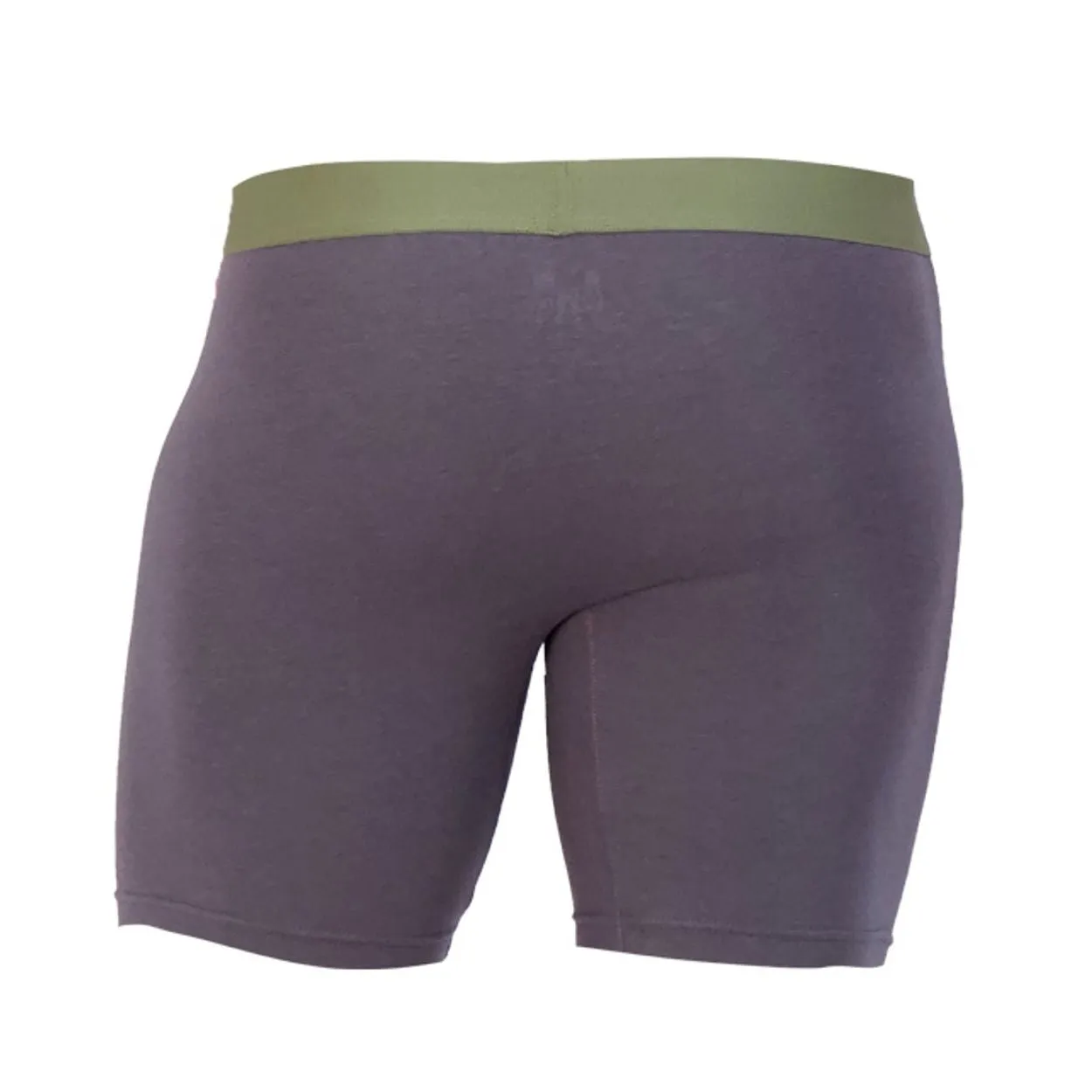 Biker Brief w/ Fly in Iron by Wood Underwear