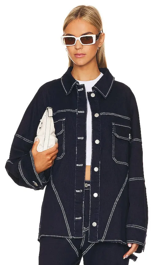 BY.DYLN Cyrus Jacket in Blue
