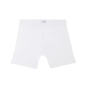 CDG Shirt Underwear - Sunspel Two Button Boxer - (White)
