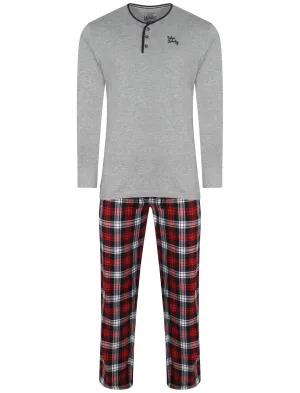 Courland 2pc Lounge Set in Light Grey Marl - Tokyo Laundry