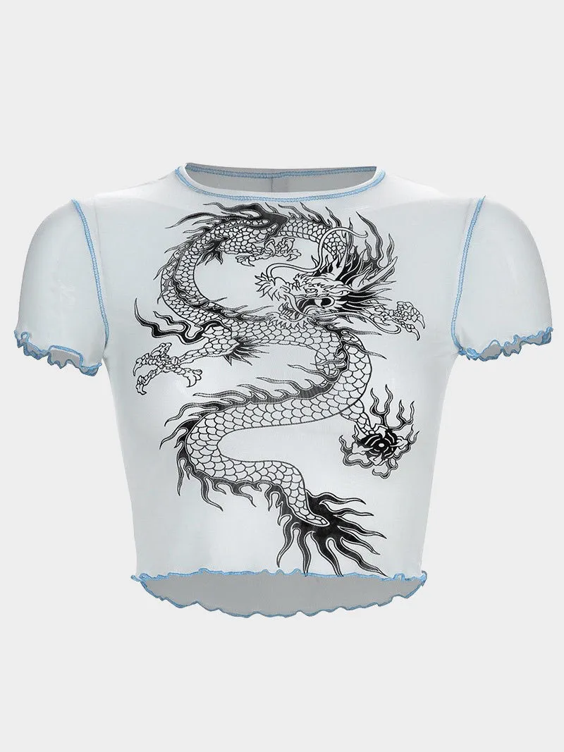 CROP TOP DRAGON