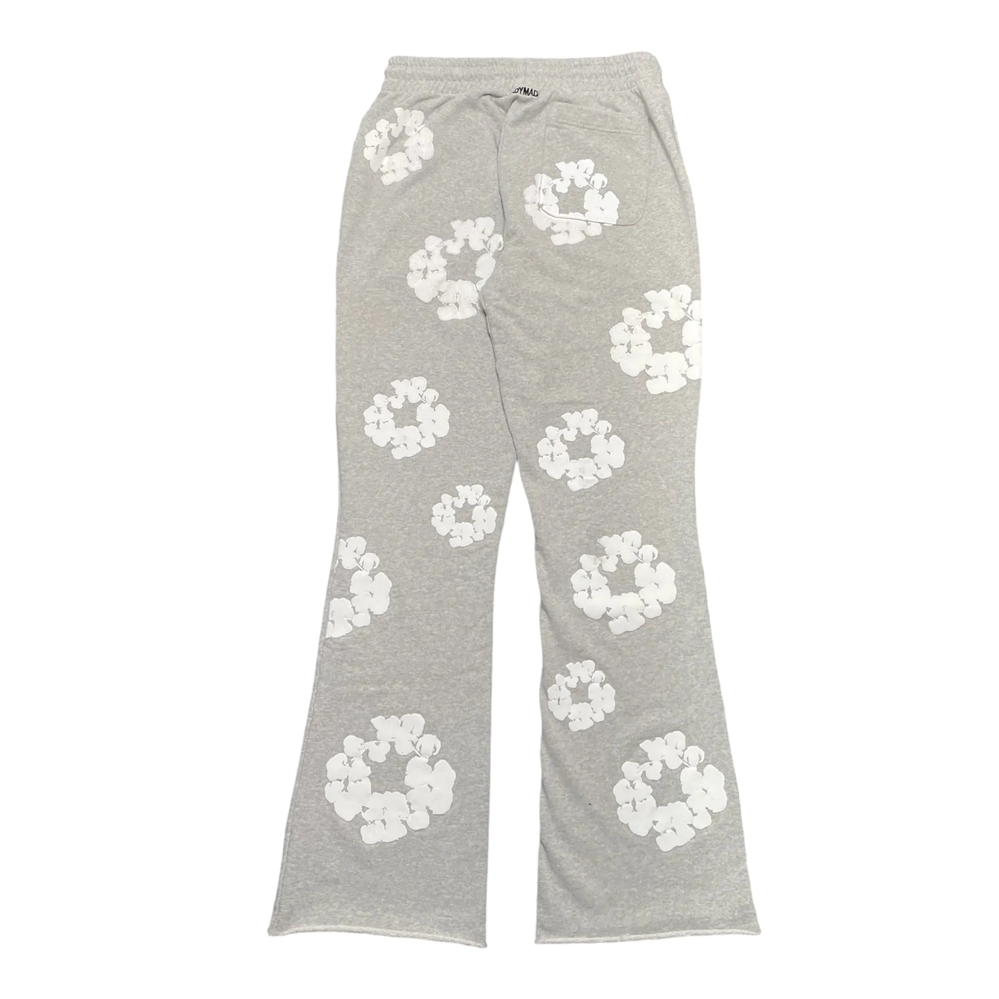 Denim Tears x Readymade The Cotton Wreath Flare Sweatpants Grey Pre-Owned