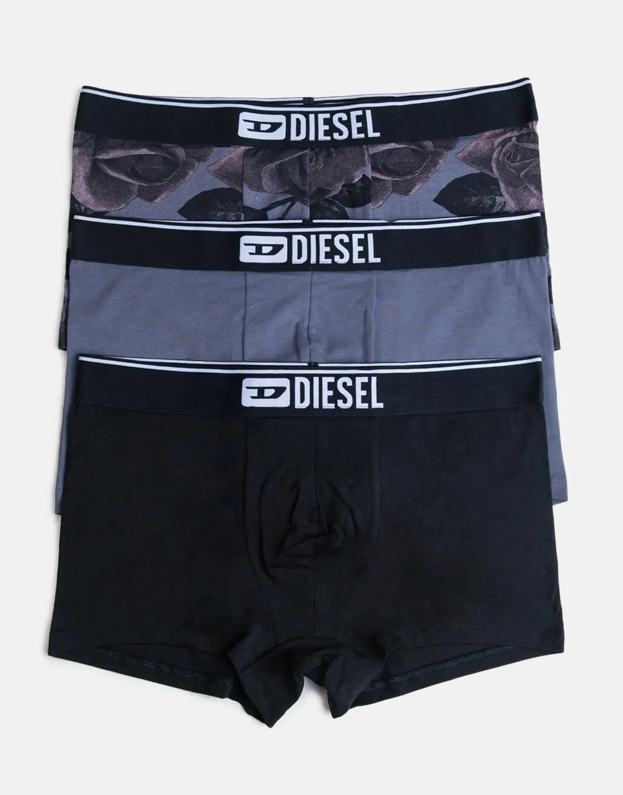 Diesel M-UMBX Damien Three Pack Boxer Underwear E7040