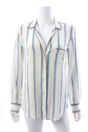 Equipment Printed Silk Shirt