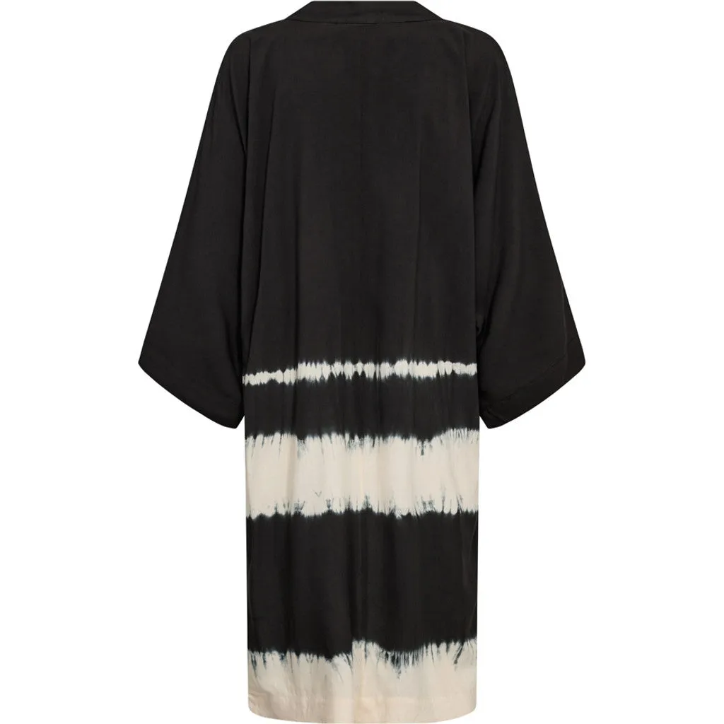 Felina kimono / 100282 - Black White Tie Dye