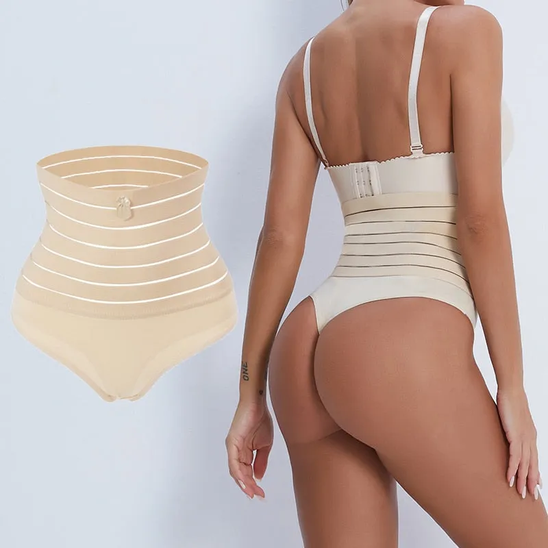 Firm High Waist Shaper Thong
