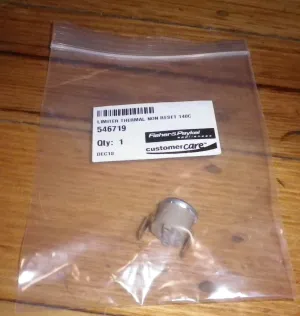 Fisher & Paykel 140degC Normally Closed Campini Oven Cutout - Part # FP546719