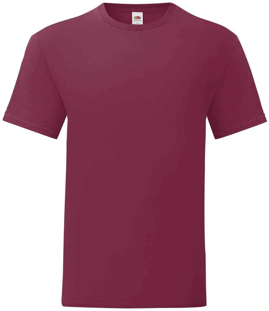 Fruit of the Loom Iconic 150 T-Shirt | Burgundy