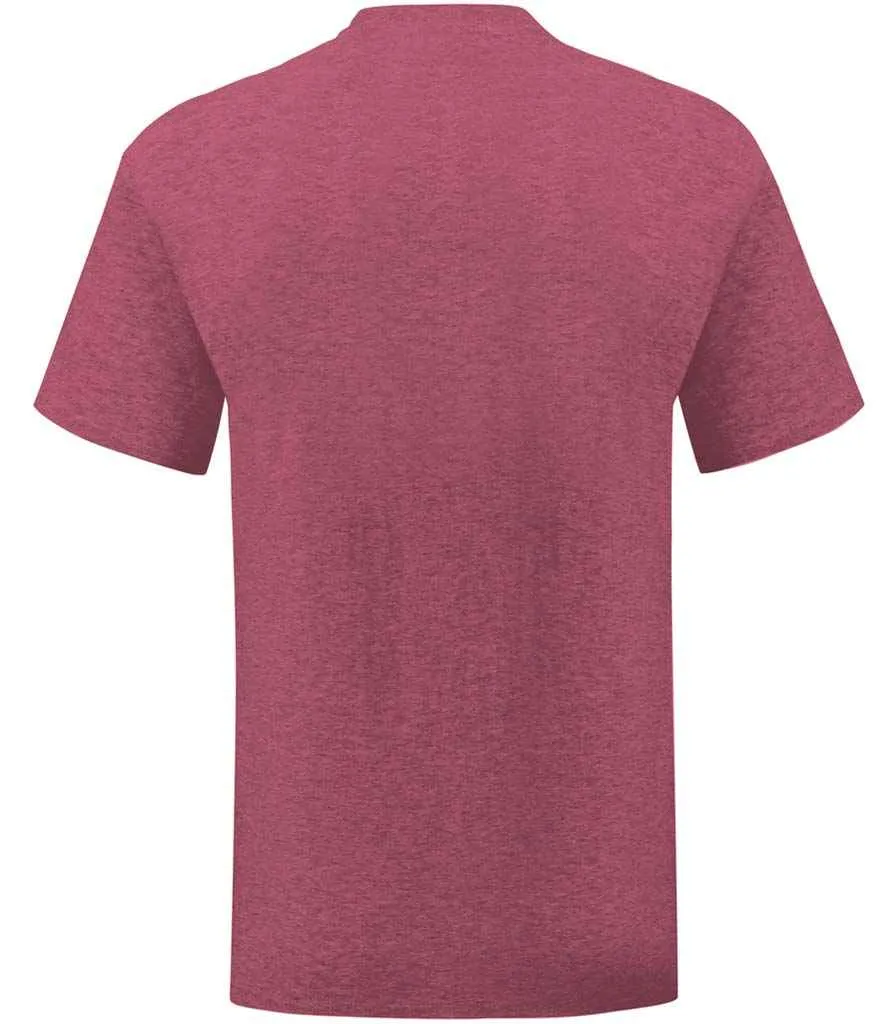 Fruit of the Loom Iconic 150 T-Shirt | Heather Burgundy