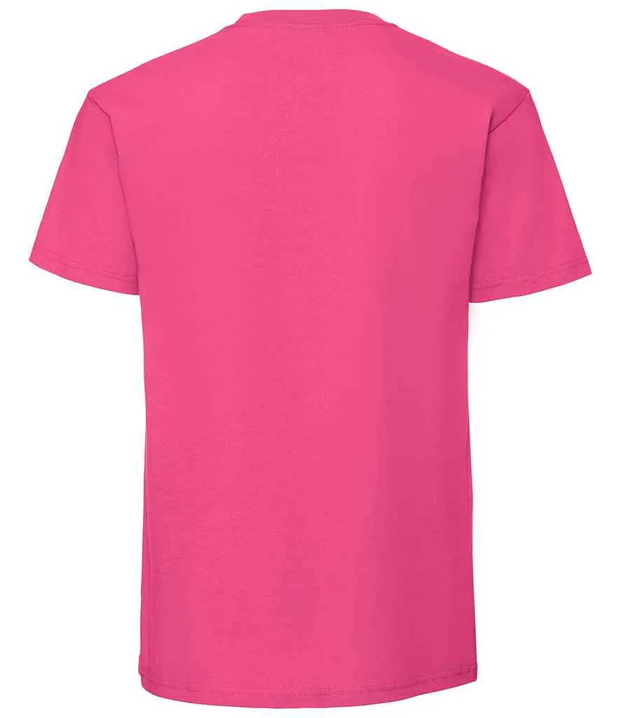 Fruit of the Loom Iconic 195 T-Shirt | Fuchsia