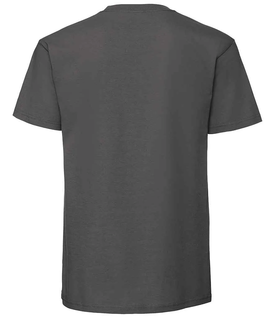 Fruit of the Loom Iconic 195 T-Shirt | Light Graphite