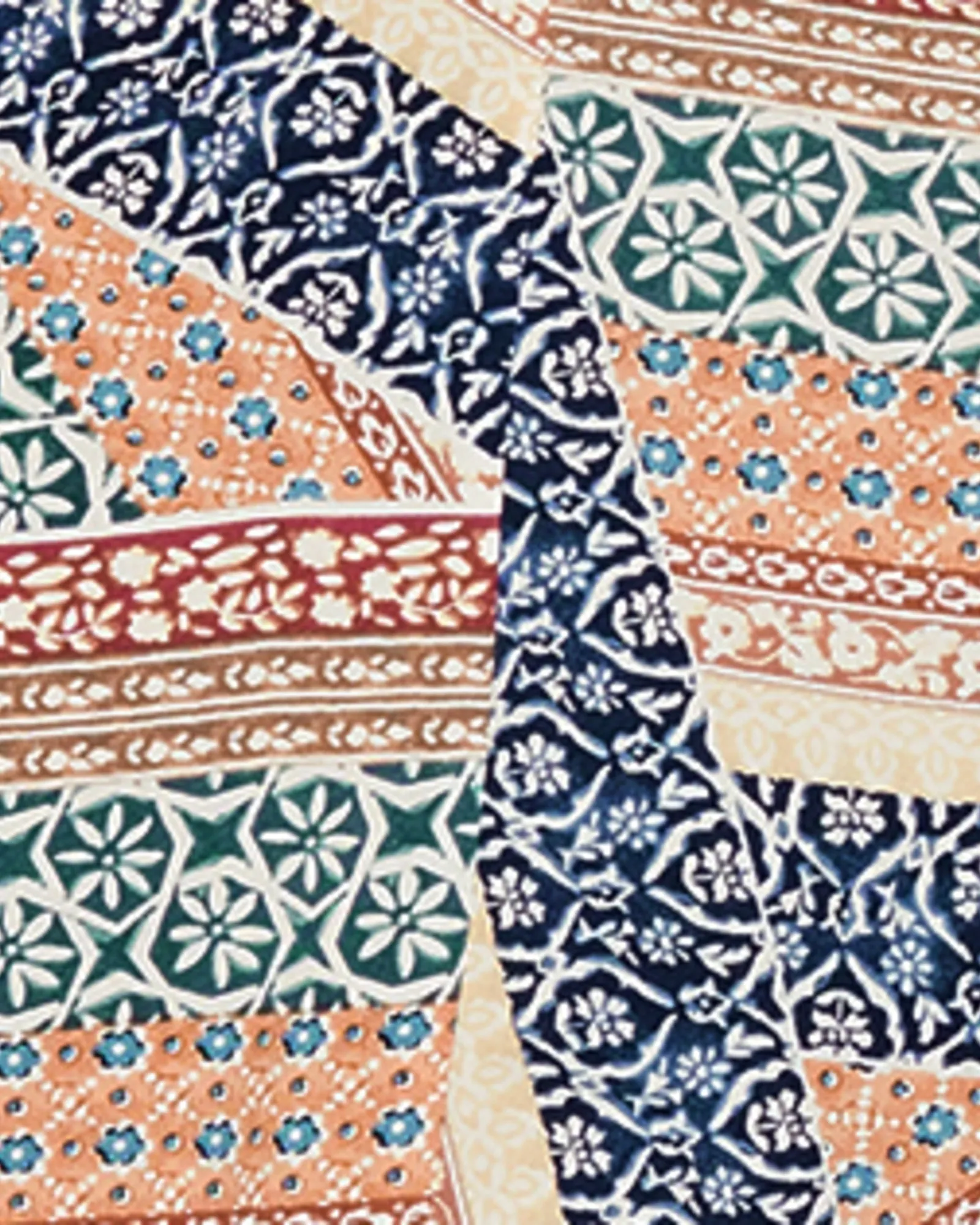 Harper Tunic | Orange / Navy