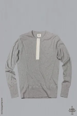 Henley Harri - Grey Heather - M, L, XXL