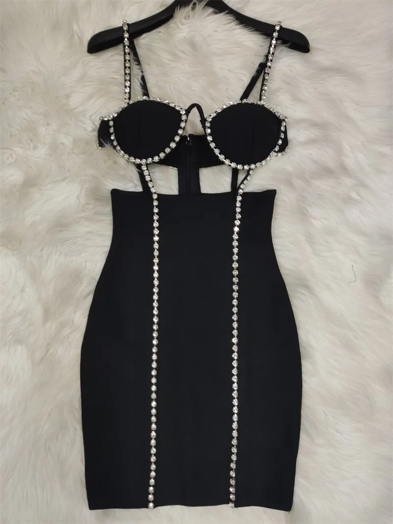 High -Quality Black Bodycon Dress