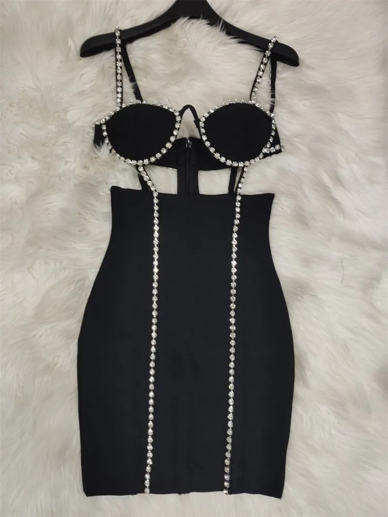 High -Quality Black Bodycon Dress