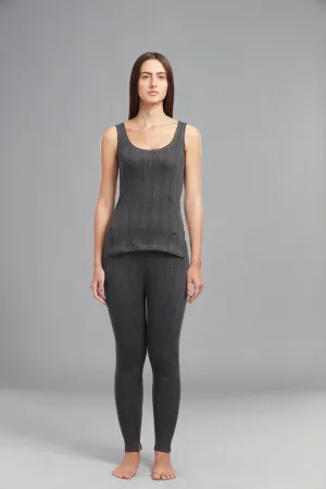 HINT WOMEN'S THERMAL FLARE BIG SLIP CHARCOAL
