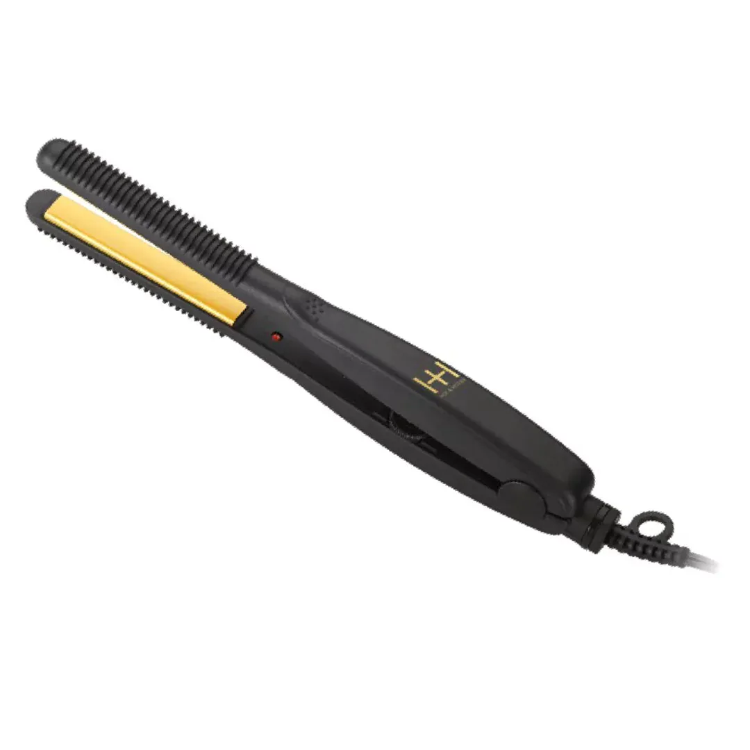 Hot & Hotter Gold Ceramic Flat Iron 1/2 Inch