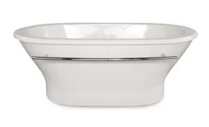 Hydro Systems KEL7040ATA Kellie 70 X 40 Freestanding Thermal Air Tub System