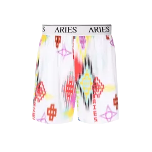 Ikat Boxer - White