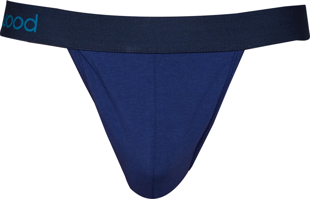 Jock Strap in Deep Space Blue by Wood Underwear