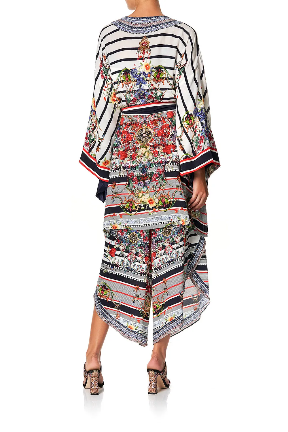 KIMONO WITH TIE BELT JOIE DE VIVRE