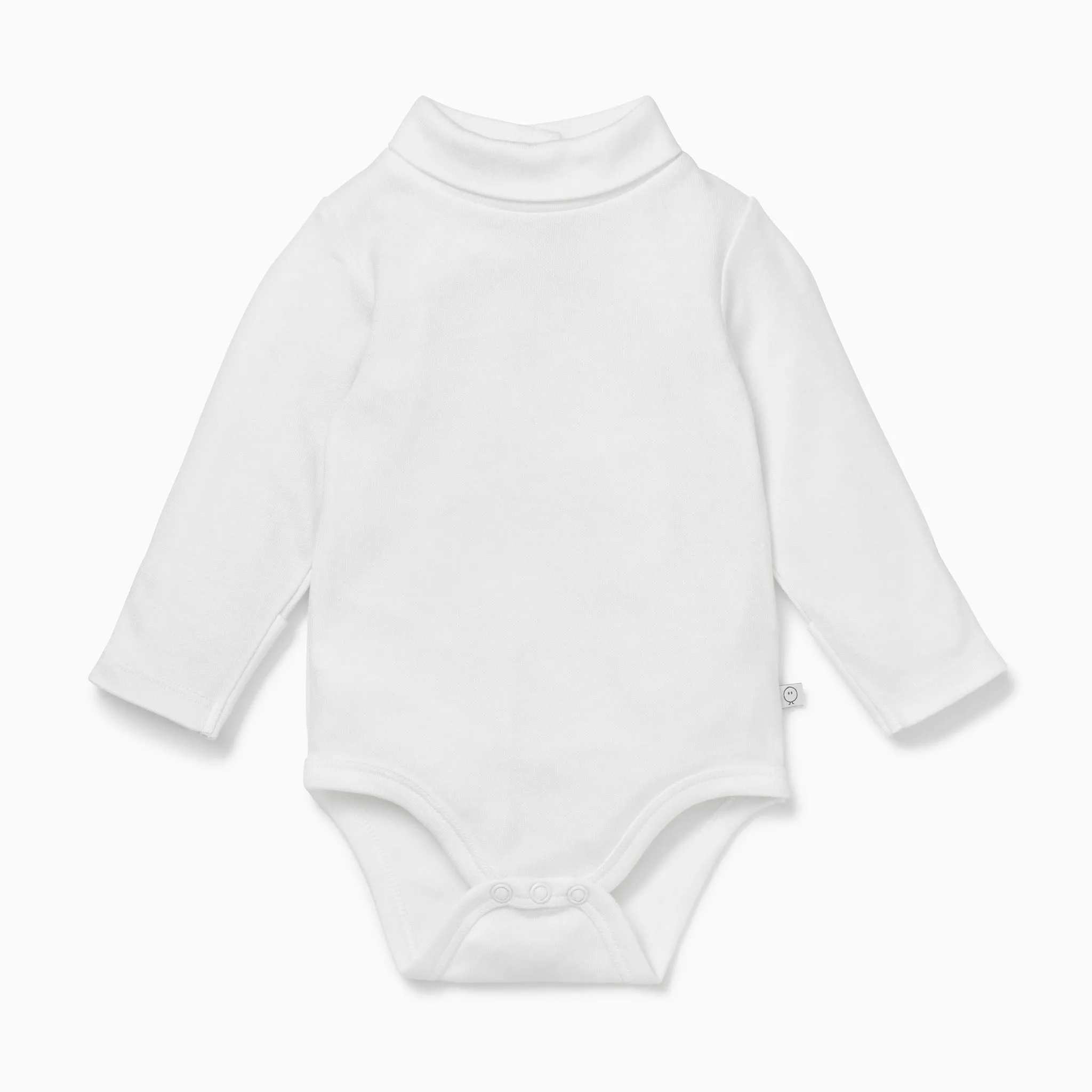 Knitted Grey Dungarees & Roll Neck Bodysuit Outfit