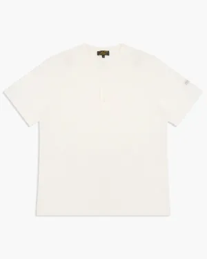 Le Mont St Michel Trenor Henley Tee - Off White