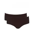 Mamaway Antibacterial and Odorless Maternity Midi Briefs Choco (2 Pack) 180893K