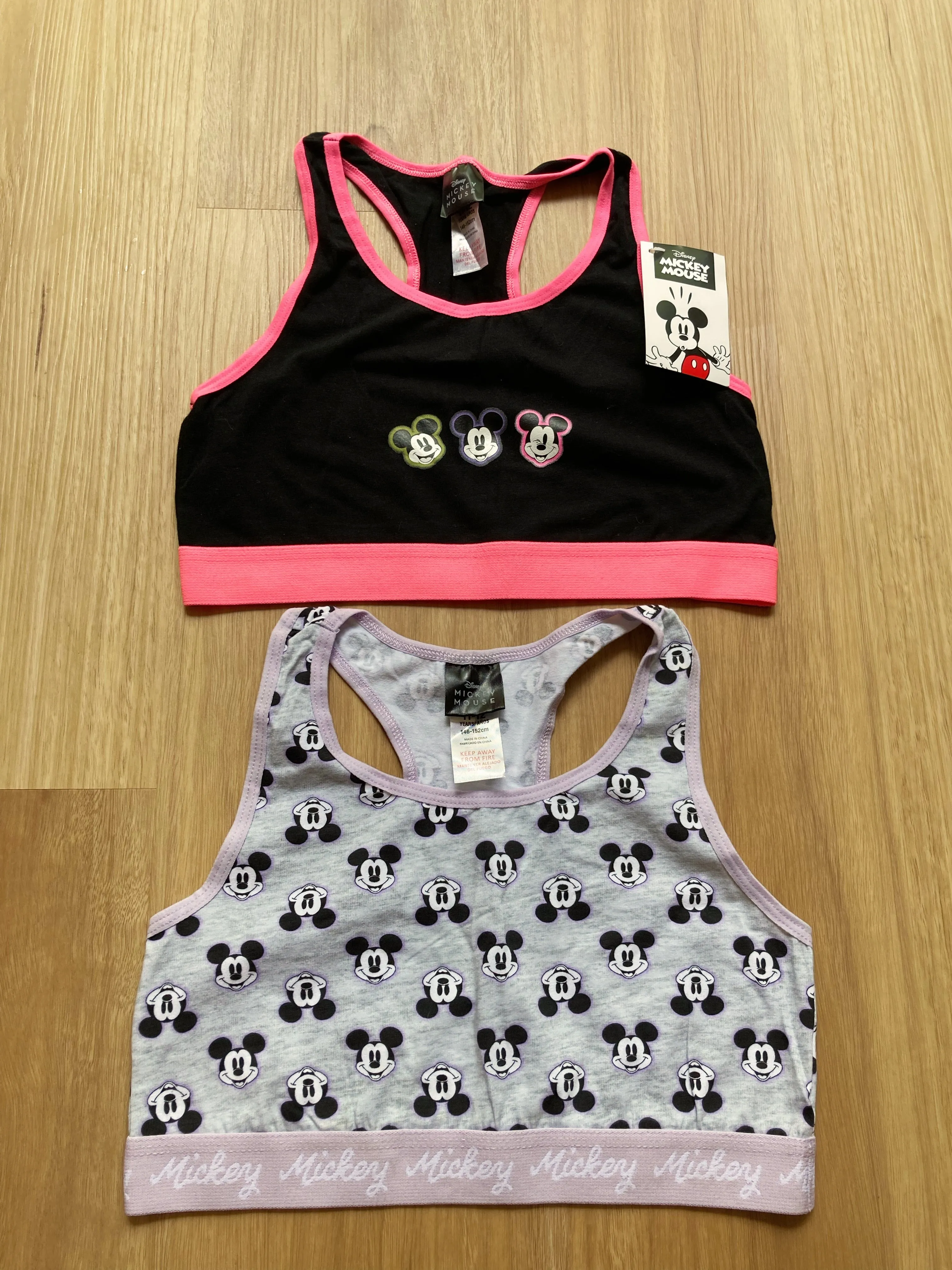Mickey Mouse crop tops