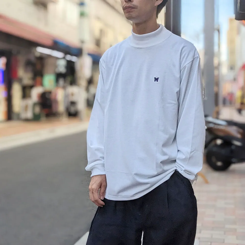 Needles  - L/S Mock Neck Tee - Poly Jersey - NS270
