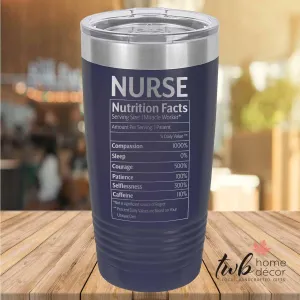 Nurse Nutrition Facts Thermal