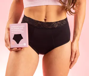 Pelvi - Leakproof Underwear - Full Brief - Black (M)