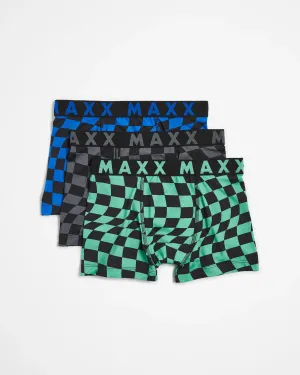 popular  Boys Microfibre Trunk 3 Pack - Maxx