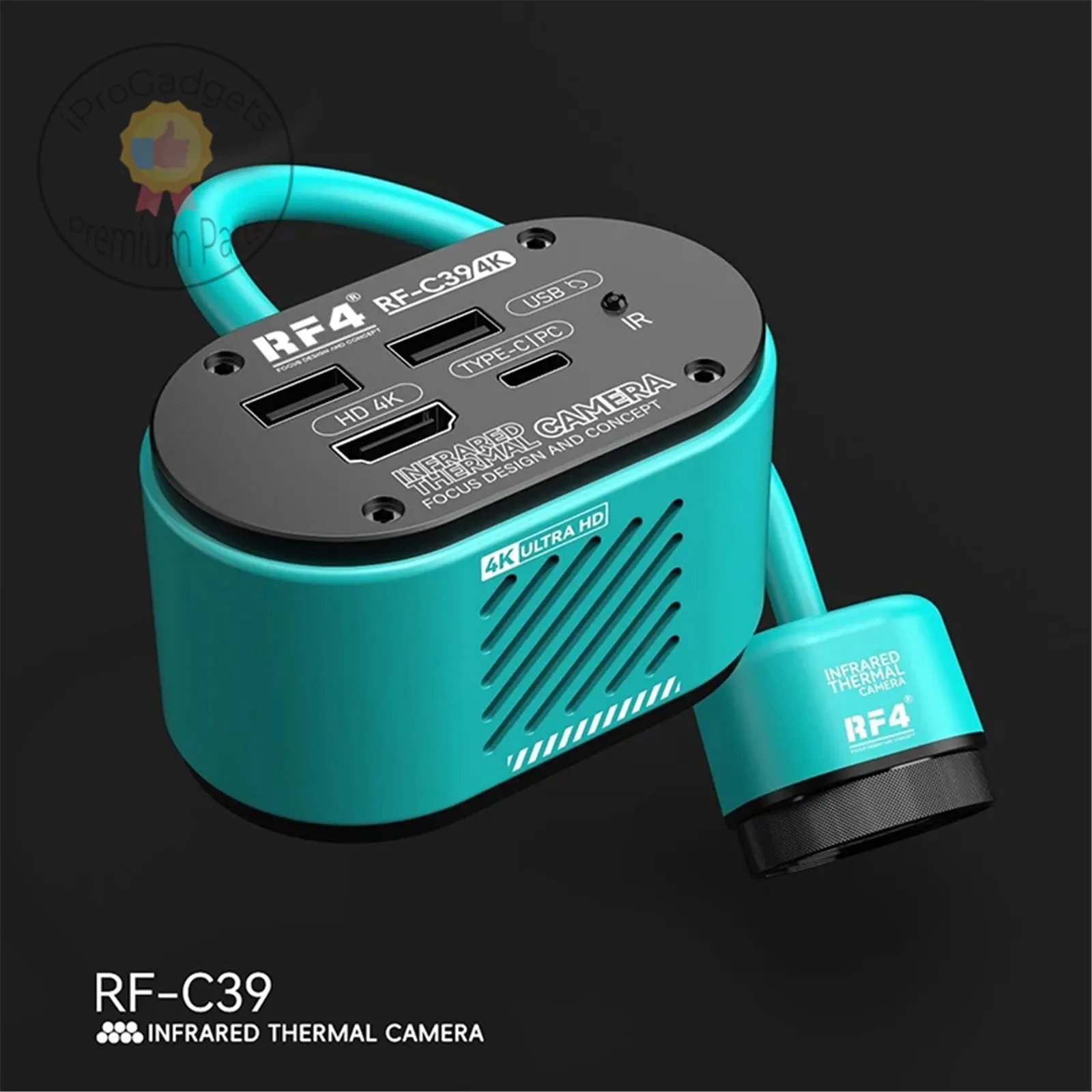 RF4 RF-C39 2-in-1 4K Visible And Infrared Dual-Spectral Thermal Camera for Phone Motherboard Troubleshooting